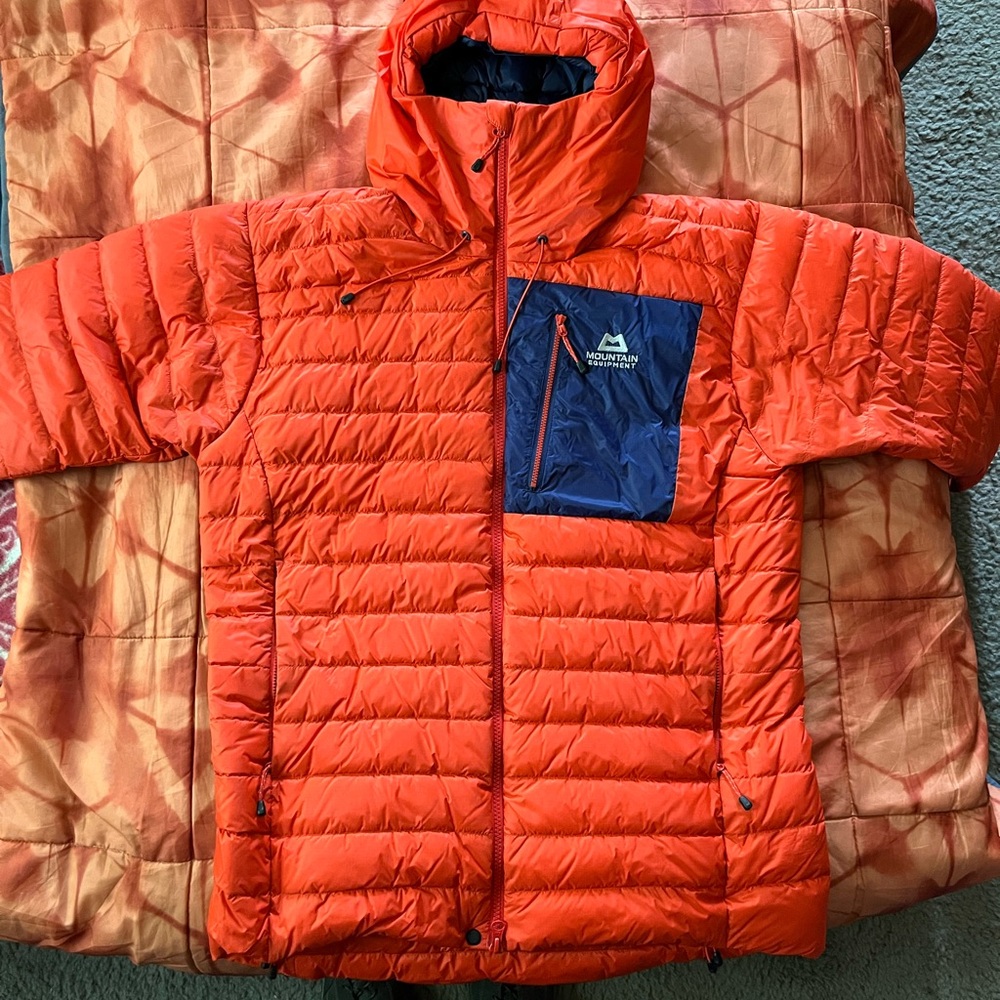 Mountain Equipment Baltoro Down Jacket.  Men’s Large.